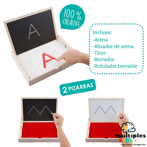 Maletín preescritura montessori