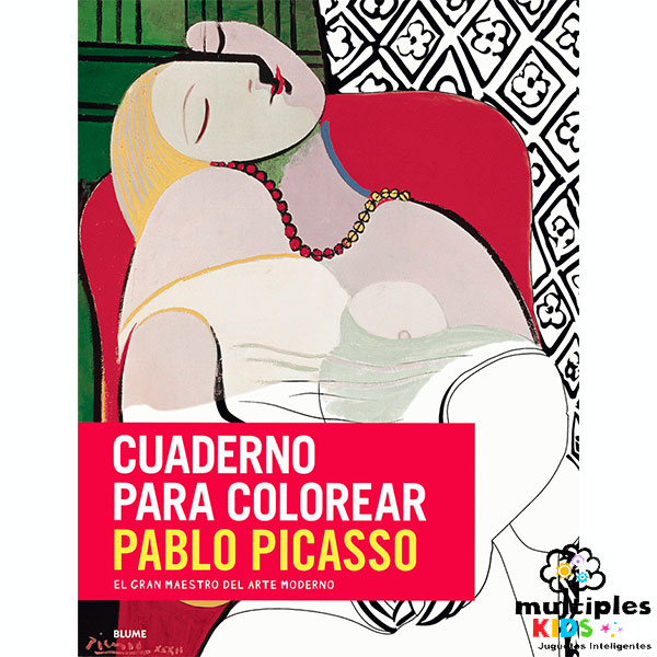 Cuaderno para colorear Pablo Picasso