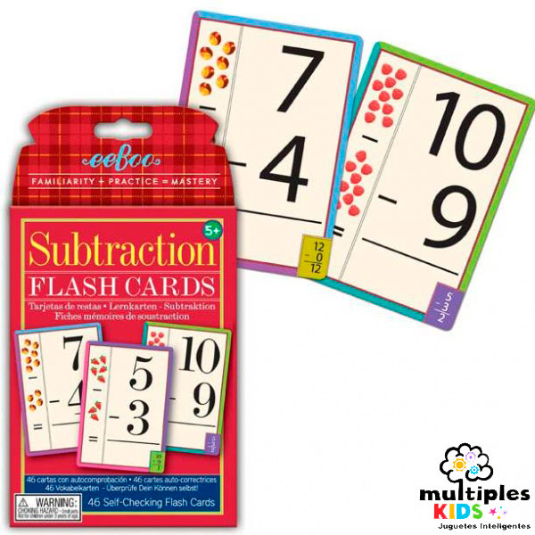 Cartas matemáticas. Resta