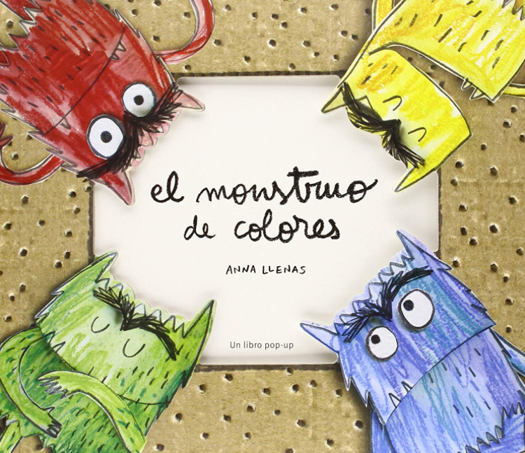 El monstruo de colores POP UP