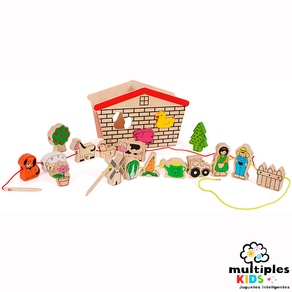 Granja para enhebrar