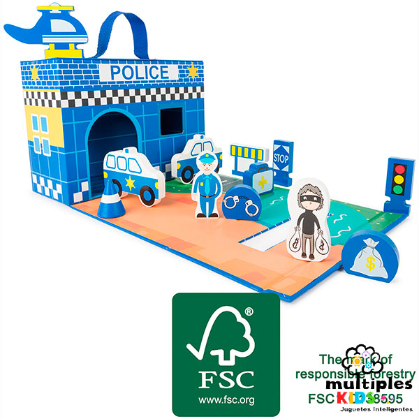 Caja comisaría de Policía