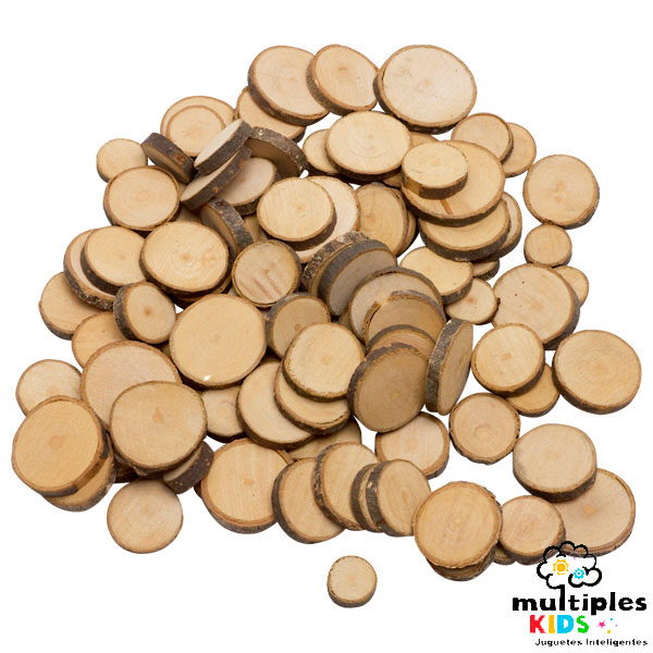 círculos de madera