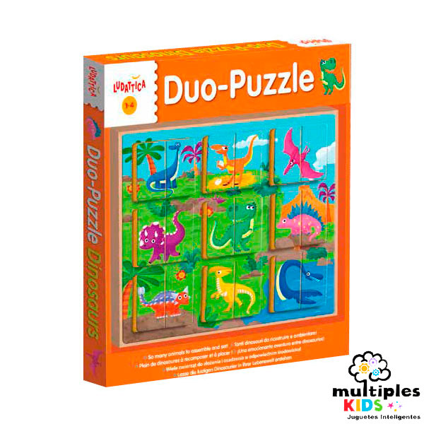 Puzle Duo Dinosaurios