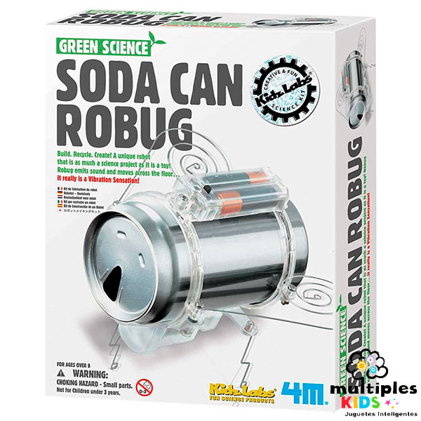 Robot Insecto Soda Can Robug