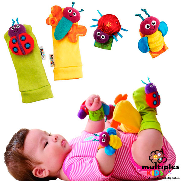 Sonajeros pulseras y calcetines