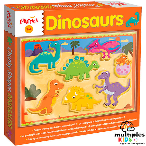 Encajable Ludattica Dinosaurios