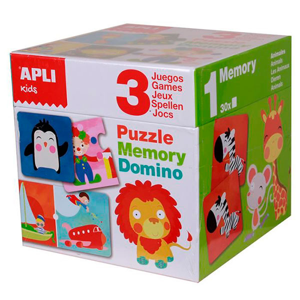 Puzle Memory y Dominó Apli