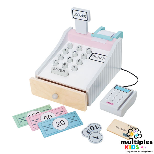 Caja registradora pastel