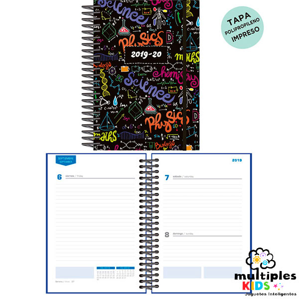 Agenda escolar 2019-2020 katacraft