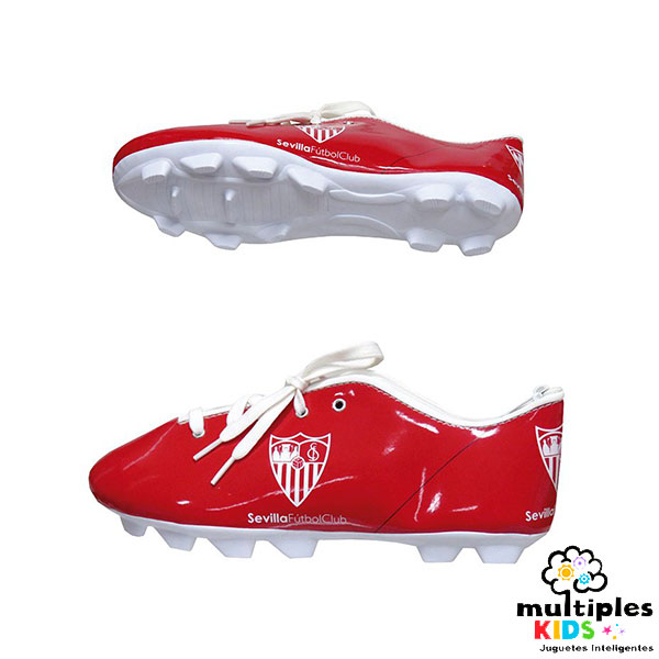Estuche bota de futbol del Sevilla