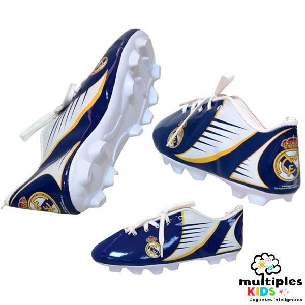 Estuche bota de futbol del Real Madrid